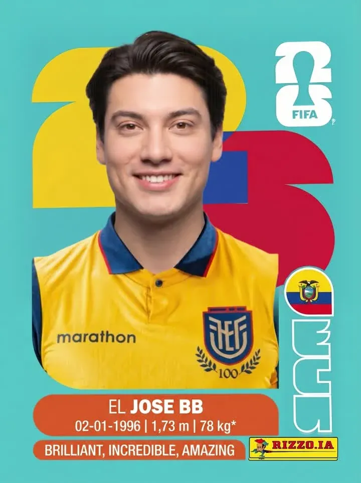 Cromo de El Jose BB
