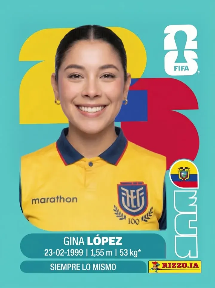 Cromo de Gina López
