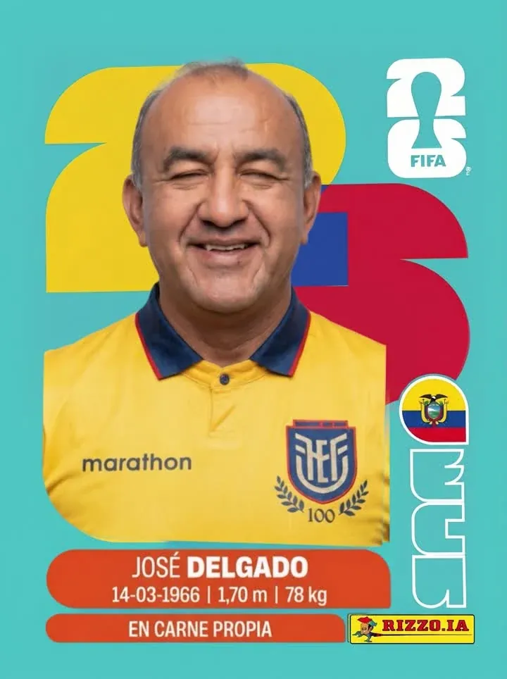 Cromo de José Delgado