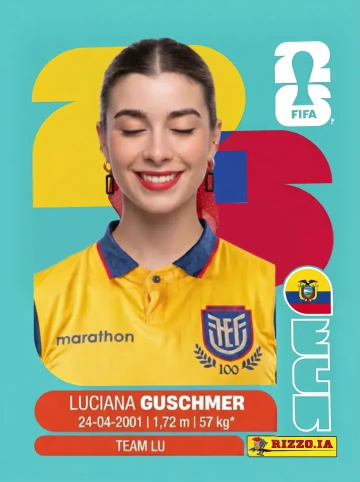 Cromo de Luciana Guschmer