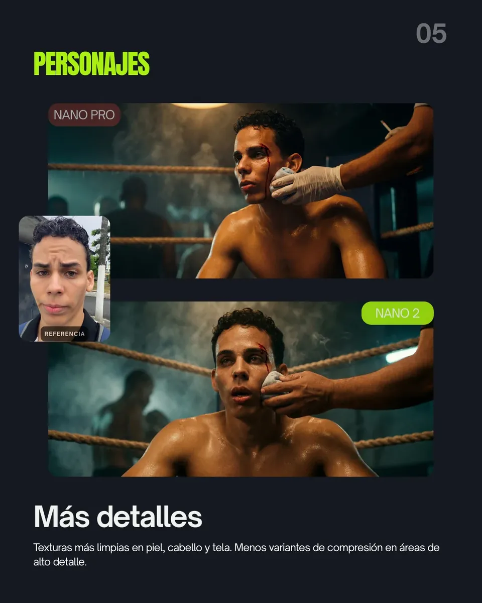 Pieza 5 de la publicación Nano Banana Pro vs Nano Banana 2