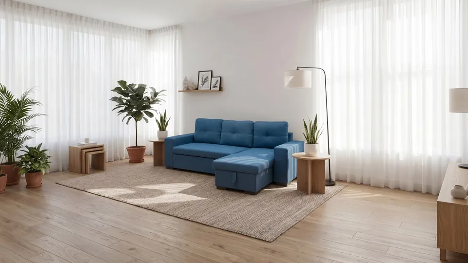 Sofá cama Oslo · Ambientación de producto